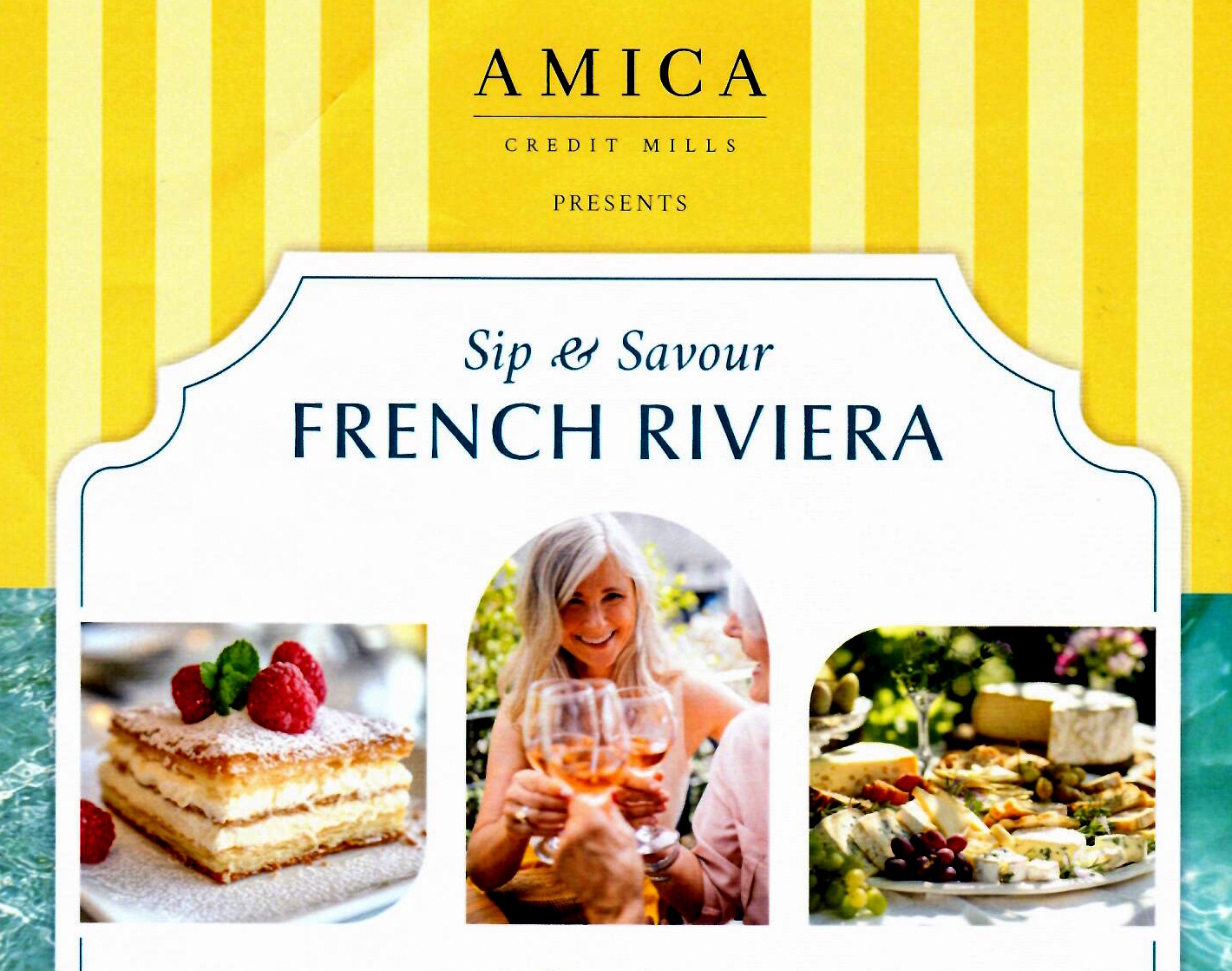 Sip & Savour French Riviera image source: Amica Credit Mills